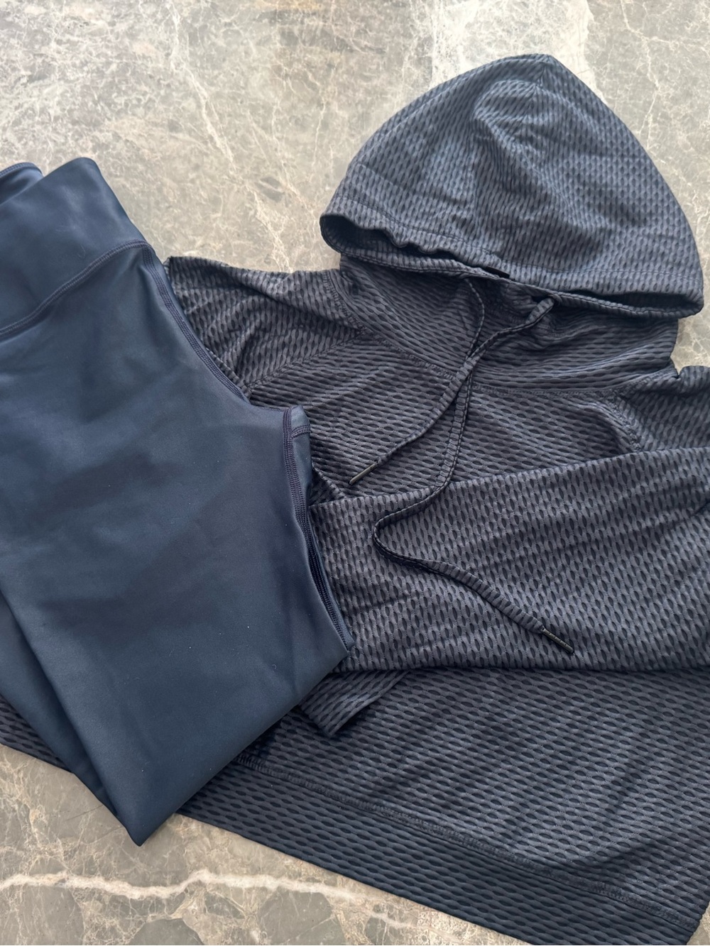 Noli Women’s Navy Pull-On Pants+Hoodie